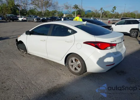 2014 Hyundai Elantra Se z USA, uszkodzony, nr VIN 5NPDH4AE6EH526140